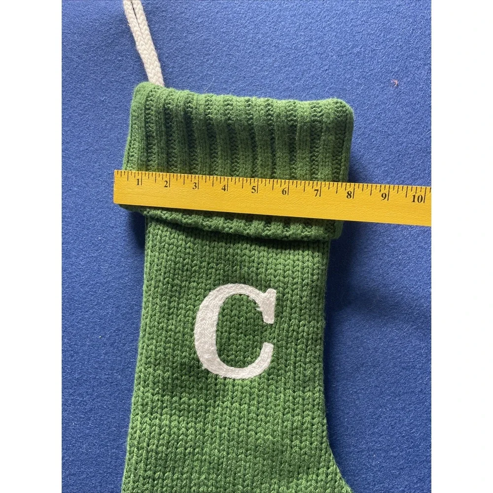 Wondershop Target Knit‎ Green Monogram 17